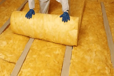 100mm Aerolite Insulation Installed