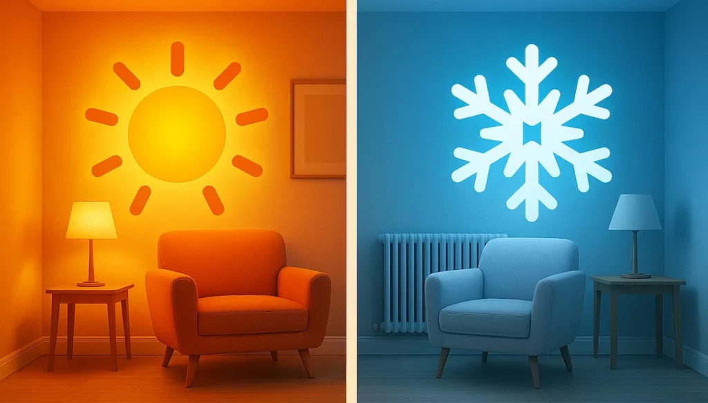 Ceiling Insulation For homes that are hot in summer and cold in winter