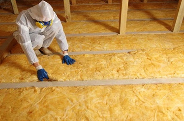 Ceiling Insulation Installation of Aerolite Insulation