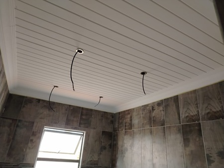 40mm Isoboard Fitted in Bathroom